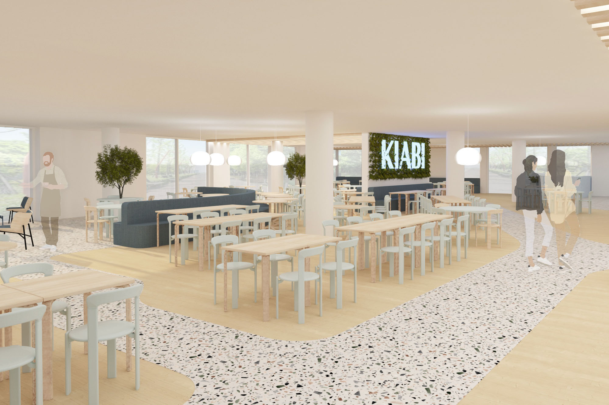 Vue haute Kiabi